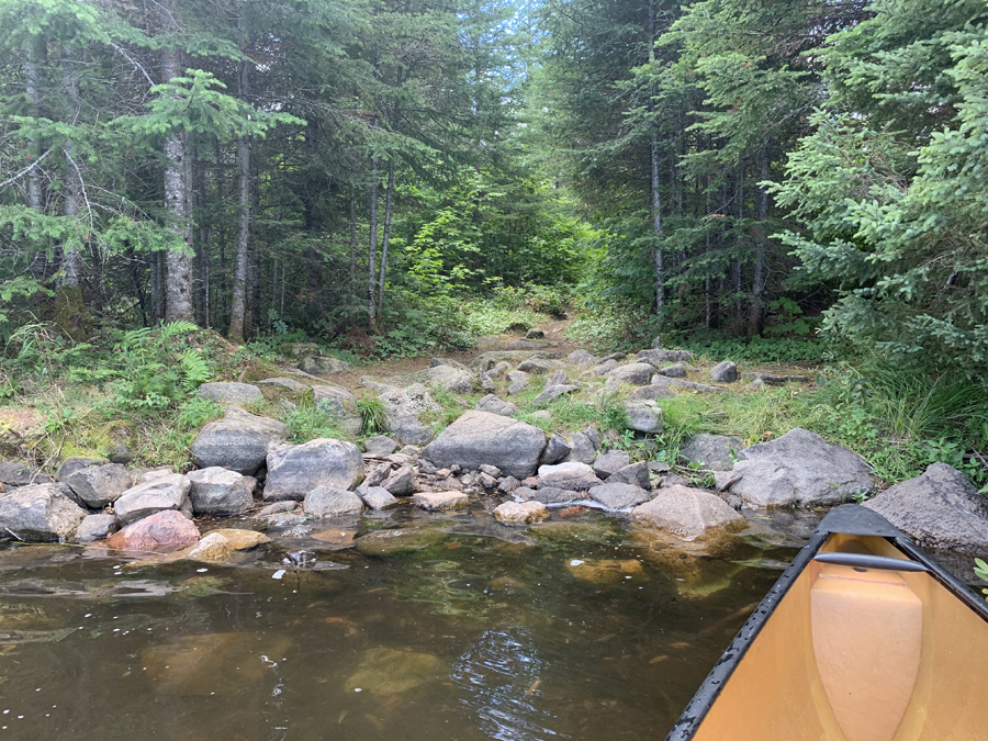 Kroft Lake to Rum Lake Portage 1