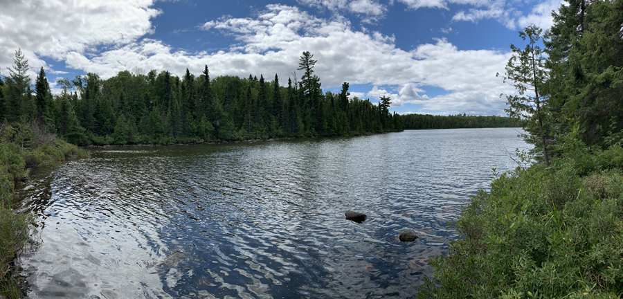 Kroft Lake to Rum Lake Portage 2