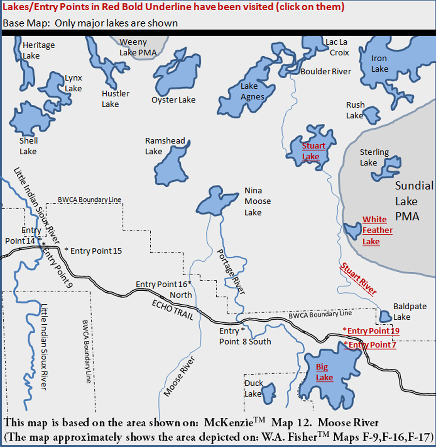 McKenzie Map 12 - Moose River