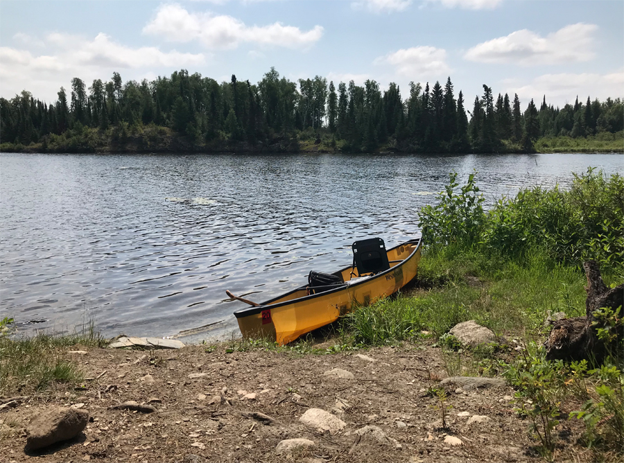 Wood Lake Campsite 1