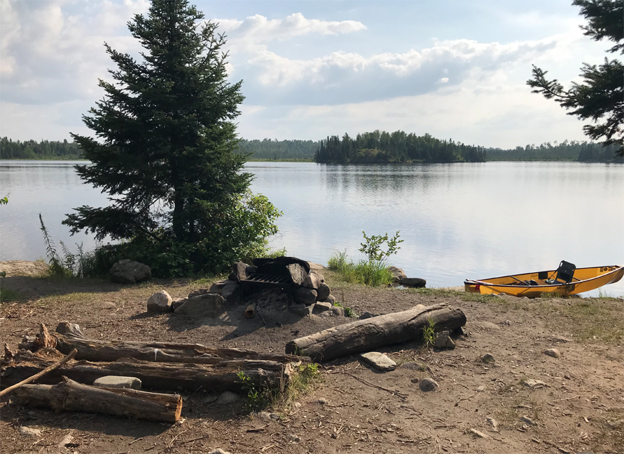 Wood Lake Campsite 1