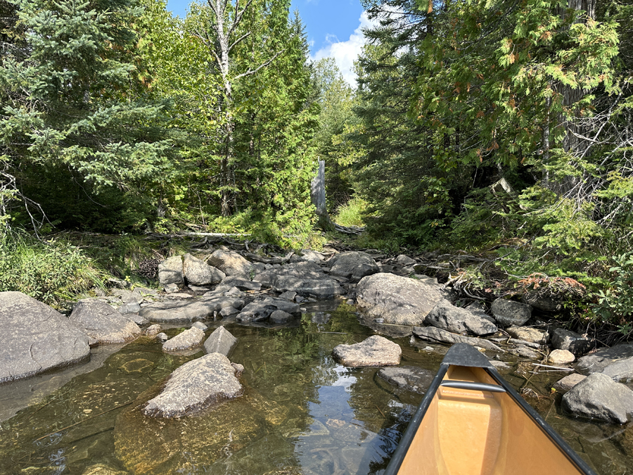 Moon Lake to Deer Lake Portage 1