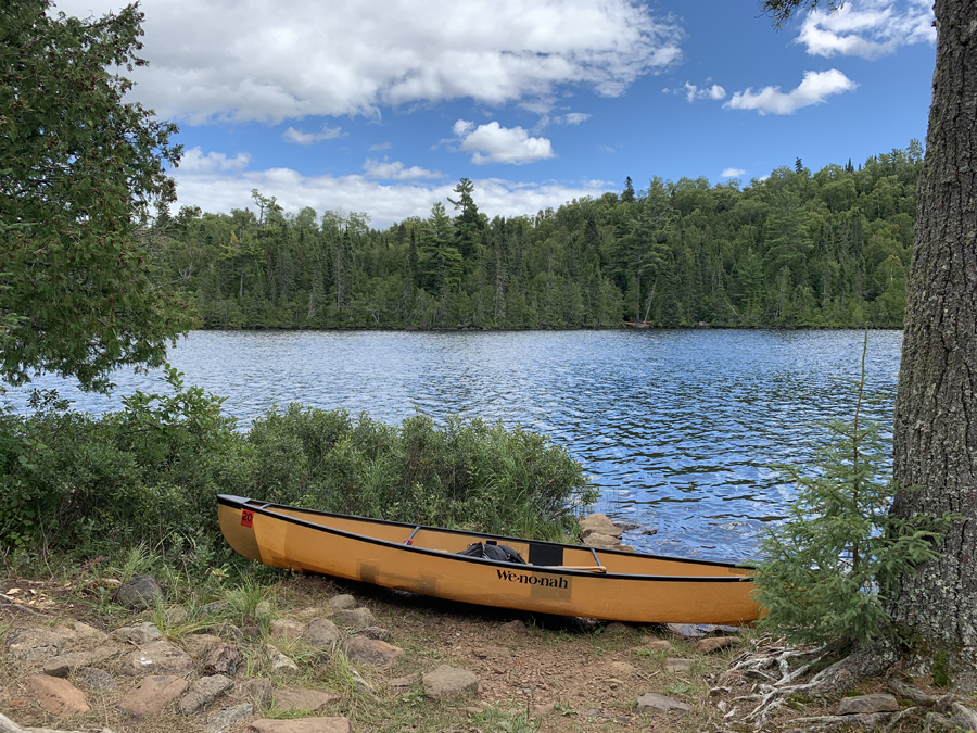 Little Trout Lake Campsite 1 (BWCA Campsite 2016) in the BWCA