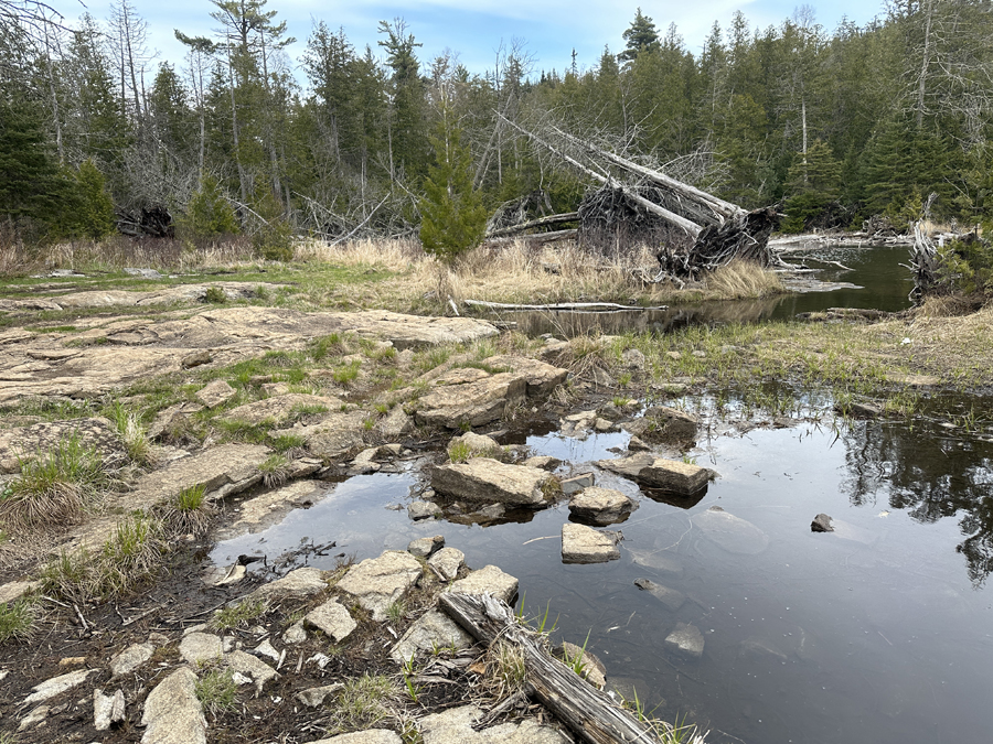 Duncan Lake to Rose Lake Portage 1