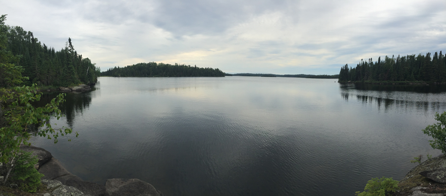 Campsite on Tuscarora Lake in the BWCA