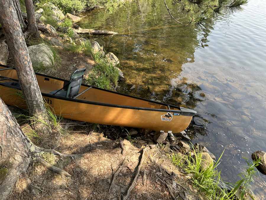 Ella Hall Lake Campsite 1