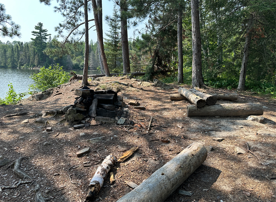 Ella Hall Lake Campsite 3