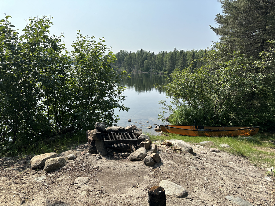 Ella Hall Lake Campsite 4