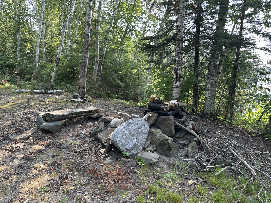 Ella Hall Lake Campsite 4