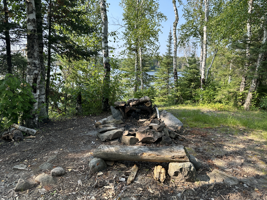 Ella Hall Lake Campsite 5