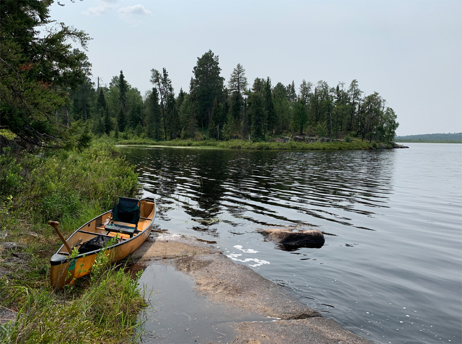 Lapond Lake Campsite 1