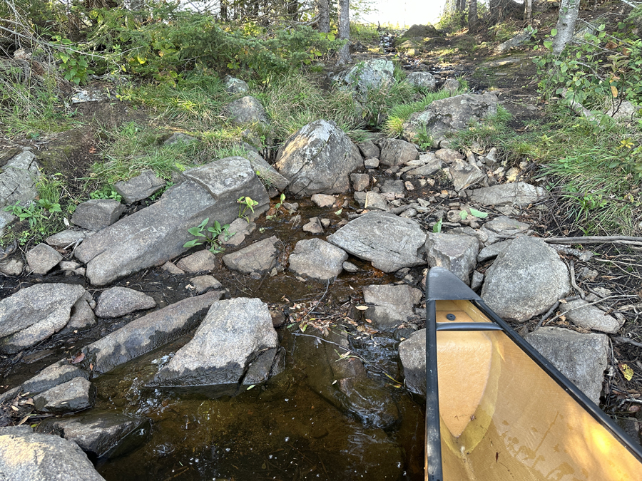 East Pipe Lake Lake to Pipe Lake Portage 1