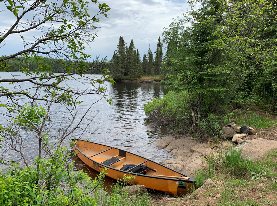 Homer Lake Campsite 1