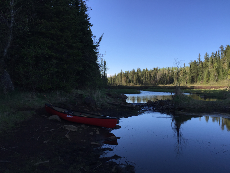 Ada Lake to Skoop Lake Portage 1