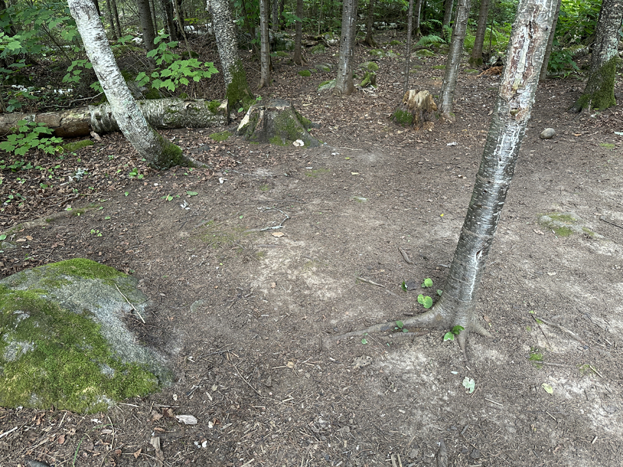 Smoke Lake Campsite 4