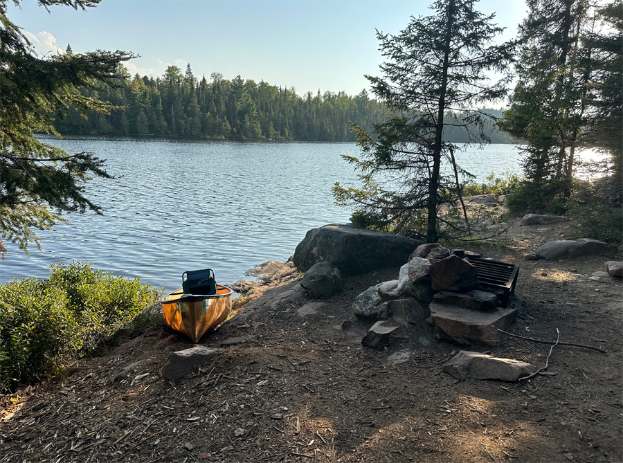 South Cone Lake Campsite 3