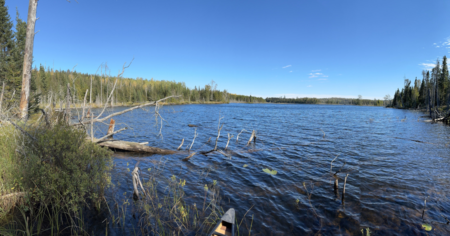 Pipe Lake to West Pipe Lake Portage 1A