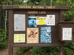 Little Gabbro Lake Entry Point 1f