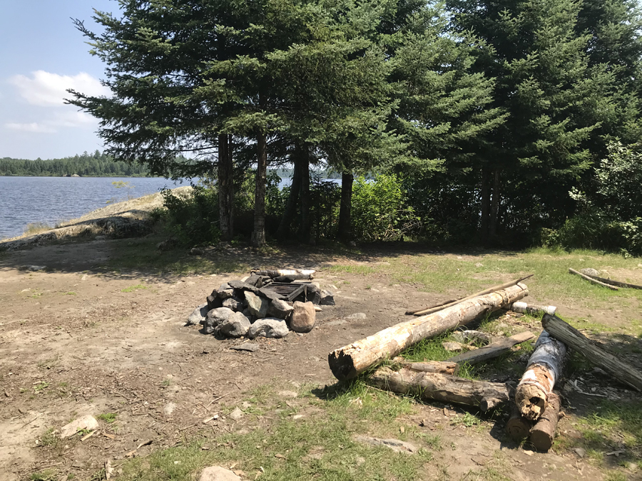 Wood Lake Campsite 1